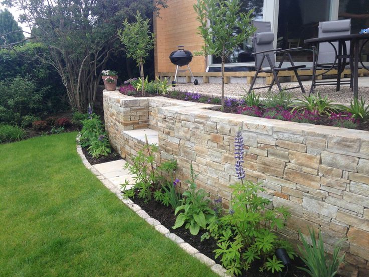 recently finished proects for garden walls Wirral