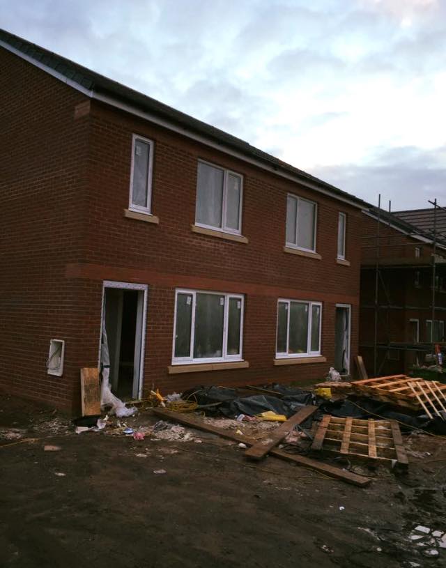 Greasby bricklayers for new build properties
